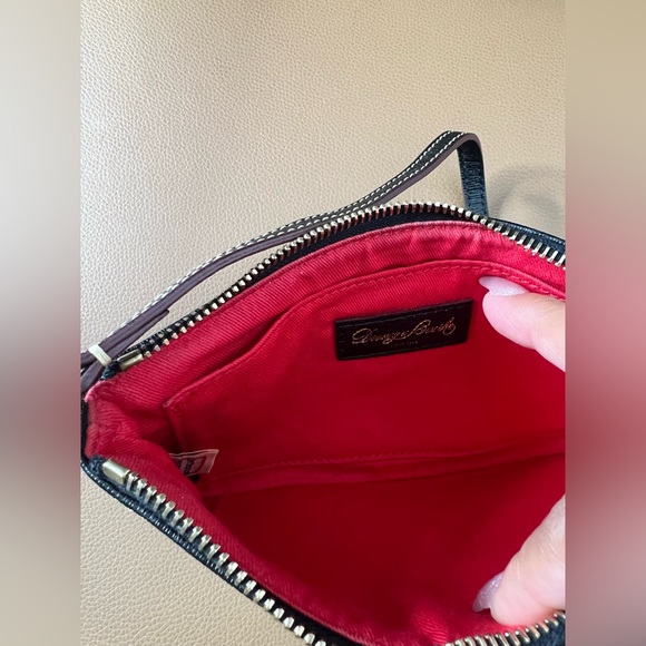 Dooney & Bourke Black Leather Wristlet - Picture 7 of 10